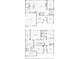 Detailed floor plan showcasing the layout of both floors with room dimensions at 3735 Tamiami Trl, Cumming, GA 30041