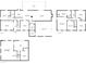 Complete floor plans for the residence with main floor, second floor, and terrace level layouts at 6960 Hunters Branch Dr, Atlanta, GA 30328