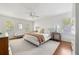 Bright main bedroom offers great natural light, hardwood floors, and ample space at 6960 Hunters Branch Dr, Atlanta, GA 30328