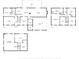 Home's overall floor plan showing layout of all three floors at 6960 Hunters Branch Dr, Atlanta, GA 30328