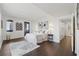 Bright bedroom featuring hardwood floors, large windows, and neutral decor at 75 14Th Ne St # 3820, Atlanta, GA 30309