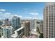 Breathtaking city view showcasing the skyline and vibrant urban landscape at 75 14Th Ne St # 3820, Atlanta, GA 30309