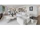 Bright living area features modern decor, an open floor plan, and hardwood floors at 75 14Th Ne St # 3820, Atlanta, GA 30309