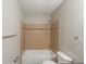 Clean bathroom with a bathtub, tiled shower, and modern fixtures at 3110 Ashly Cove Ln, Snellville, GA 30078