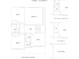 Second floor plan featuring 4 bedrooms, 3.5 baths and a large great room at 1285 Pj East Rd, Covington, GA 30014