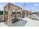 Relaxing pool area featuring several cabanas with plush seating for residents to enjoy at 2425 Peachtree Rd # 1806, Atlanta, GA 30305
