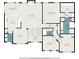 Detailed floor plan showcasing the layout of the home, including room dimensions and key features at 4077 High Country Dr, Douglasville, GA 30135