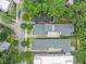 Birds eye view of modern homes with well-maintained lawns and lush greenery at 32 Walthall Ne St # A, Atlanta, GA 30307