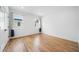 Well-lit bedroom with hardwood flooring and large windows offering ample natural light at 32 Walthall Ne St # A, Atlanta, GA 30307