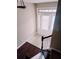 Bright foyer with tiled floor and a front door with sidelights and transom window at 3645 Mcclaren Way, Lawrenceville, GA 30044