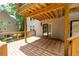 Outdoor deck with wood planks at 3511 Stone Cliff Way, Woodstock, GA 30189