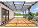 Expansive rooftop deck with wooden pergola offering partial shade and pleasant neighborhood views at 941 Garibaldi Sw St, Atlanta, GA 30310
