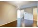 Open-concept dining area featuring hardwood floors at 1643 Jackson Nw Way, Atlanta, GA 30318