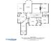Detailed floor plan showcasing the upper level layout of the home, including bedrooms and bathrooms at 390 Wilde Green Dr, Roswell, GA 30075