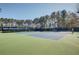 Enjoy a friendly match on these well-maintained tennis courts in a lush, green setting at 390 Wilde Green Dr, Roswell, GA 30075