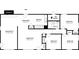 Detailed floor plan highlighting the layout of rooms, dimensions, and key features for easy visualization of the property at 4337 Brookside Dr, Forest Park, GA 30297