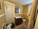 Bright bathroom featuring modern vanity and lighting at 472 Parkway Ne Dr, Atlanta, GA 30308