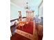 A dining room featuring a formal dining set, red rug and light walls at 350 Glynnshire Ct, Covington, GA 30016