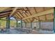 Community pavilion with picnic tables and a stone fireplace, perfect for outdoor gatherings at 7863 Kiverton Pl, Atlanta, GA 30350