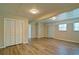 Bedroom featuring hardwood flooring, neutral walls, and closet at 24 Echo Ridge Dr, Powder Springs, GA 30127