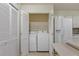 A separate laundry area is located in the kitchen, with extra closet space at 3530 Piedmont Ne Rd # K8, Atlanta, GA 30305