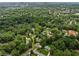High angle shot of an established neighborhood abundant with mature trees and well-maintained residences at 4984 Wickford Way, Atlanta, GA 30338