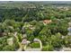 Expansive aerial view of a lush, tree-filled neighborhood with well-maintained homes and vibrant greenery at 4984 Wickford Way, Atlanta, GA 30338