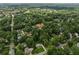 Scenic aerial view of a charming community with tree-lined streets and beautifully landscaped properties at 4984 Wickford Way, Atlanta, GA 30338