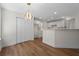 Eat-in kitchen area that has an open floor plan at 160 Magnolia Walk Ln, South Fulton, GA 30349