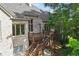 Exterior of home with stairs leading up to back deck at 1701 Tipton Nw Ct, Acworth, GA 30101
