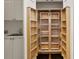 Open pantry with adjustable shelves and white cabinets at 1701 Tipton Nw Ct, Acworth, GA 30101