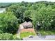 Charming home surrounded by lush greenery, featuring a well-manicured lawn and a long driveway at 400 Hunt River Way, Suwanee, GA 30024