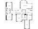 Second floor plan featuring primary bedroom, bathrooms, laundry, and additional bedrooms at 200 Long Needle Ct, Sugar Hill, GA 30518