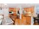 Modern kitchen with granite counters, ample storage, and stainless appliances, perfect for cooking and entertaining at 200 Long Needle Ct, Sugar Hill, GA 30518