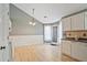 Cozy dining area with white cabinets and plenty of natural light at 375 Shadetree Ln, Lawrenceville, GA 30044