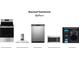 Stacked townhome appliance selections at 542 Sawnee Village Blvd # D69, Cumming, GA 30040