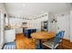 Spacious kitchen featuring custom cabinets, stainless appliances and a dining area at 2508 Haddenham Sw Ln, Smyrna, GA 30082