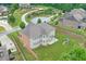 Spacious backyard featuring a well-maintained lawn, privacy fence, and outdoor recreational area at 1211 Fawndale Nw Dr, Kennesaw, GA 30152