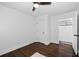 Clean bedroom featuring closet space and decor at 1261 Calhoun Sw Ter, Atlanta, GA 30314