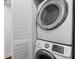 Convenient laundry area with stacked washer and dryer unit at 1261 Calhoun Sw Ter, Atlanta, GA 30314