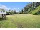 Expansive backyard view from the deck, showing ample green space at 28 Fawn Ct, Sharpsburg, GA 30277