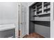 Spacious walk-in closet with built-in shelving and storage space at 4090 Tara Dr, Forest Park, GA 30297
