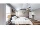 Spacious bedroom features vaulted ceilings, and natural light at 4931 Wilkins Station Dr, Decatur, GA 30035