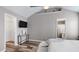 Bright bedroom features vaulted ceilings, wood floors, and an ensuite bathroom and walk-in closet at 4931 Wilkins Station Dr, Decatur, GA 30035