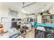 Spacious garage with overhead lighting and lots of storage space at 5400 Francis Ave, Stone Mountain, GA 30087