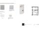 This guest bathroom shower tile selection includes a shower head and trim set in brushed gold at 125 Spring Dr, Roswell, GA 30075