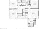Floor plan of the second floor of the residence at 2268 Orleans Ave, Marietta, GA 30062