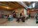 Unfinished basement space with exposed ceiling and concrete floor awaiting customization at 2214 Trilleck Nw Dr, Kennesaw, GA 30152