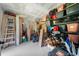 Unfinished basement showing items in storage; an ideal space for customization and additional storage at 313 Anderwood Rdg, Marietta, GA 30064