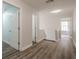 Hallway with hardwood floors and light-colored walls at 4959 Abbotts Glen, Acworth, GA 30101